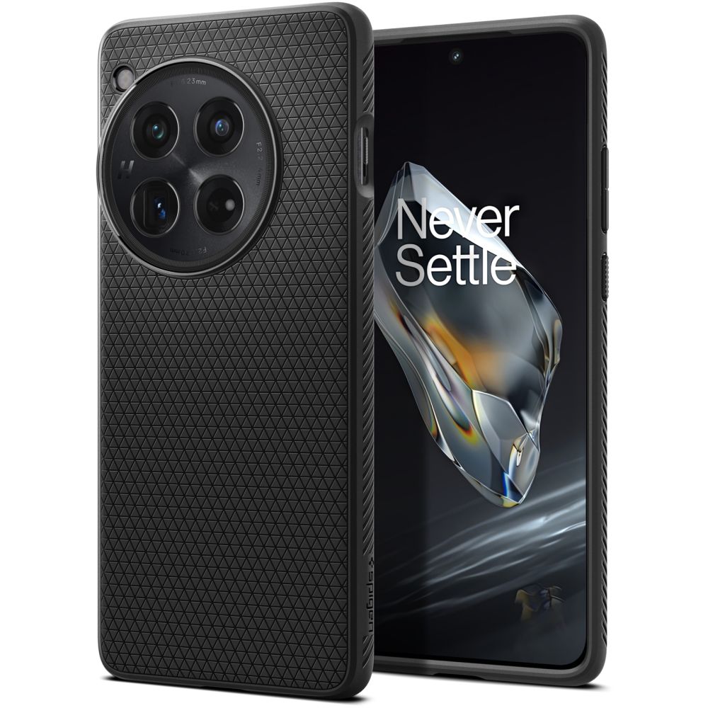 COPERTURA SPIGEN LIQUID AIR ONEPLUS 12 NERO OPACO