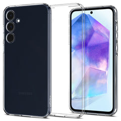 COPERTURA SPIGEN LIQUID CRYSTAL GALAXY A55 5G CRYSTAL CLEAR