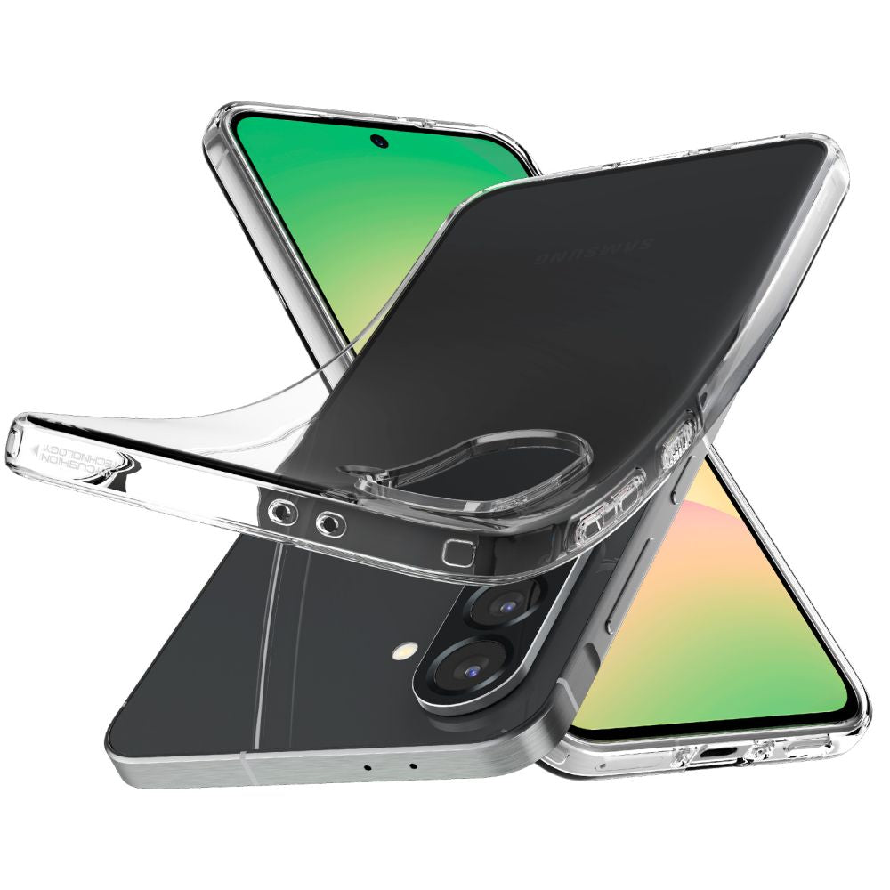 COPERTURA SPIGEN LIQUID CRYSTAL GALAXY A56 5G CRYSTAL CLEAR
