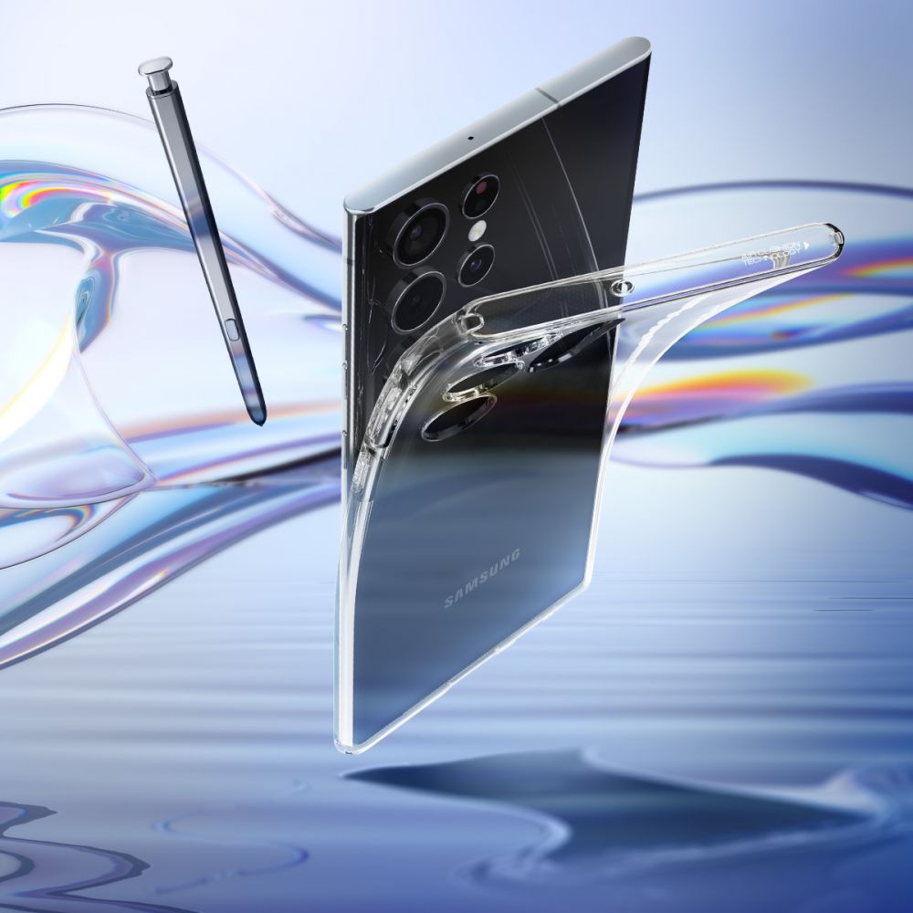 COPERTURA SPIGEN LIQUID CRYSTAL GALAXY S22 ULTRA CRISTALLO TRASPARENTE