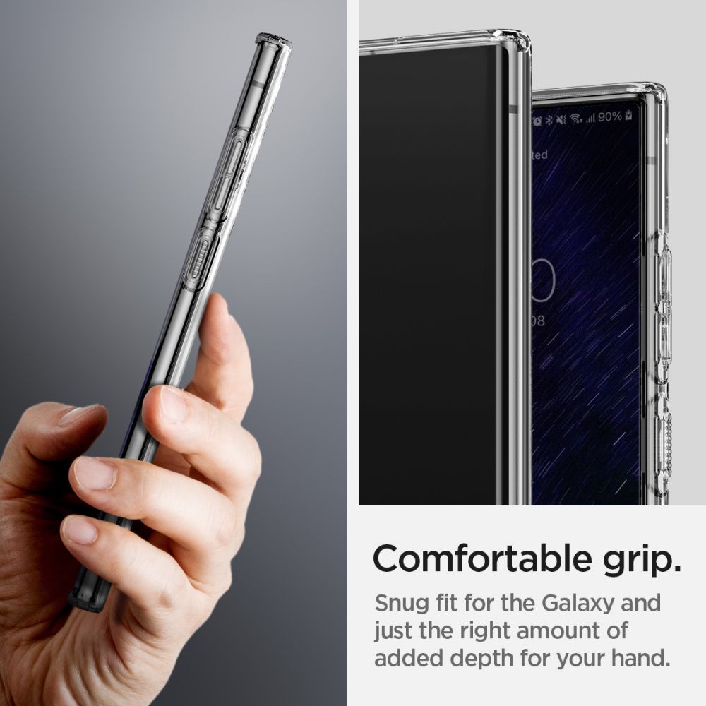 COPERTURA SPIGEN LIQUID CRYSTAL GALAXY S22 ULTRA CRISTALLO TRASPARENTE