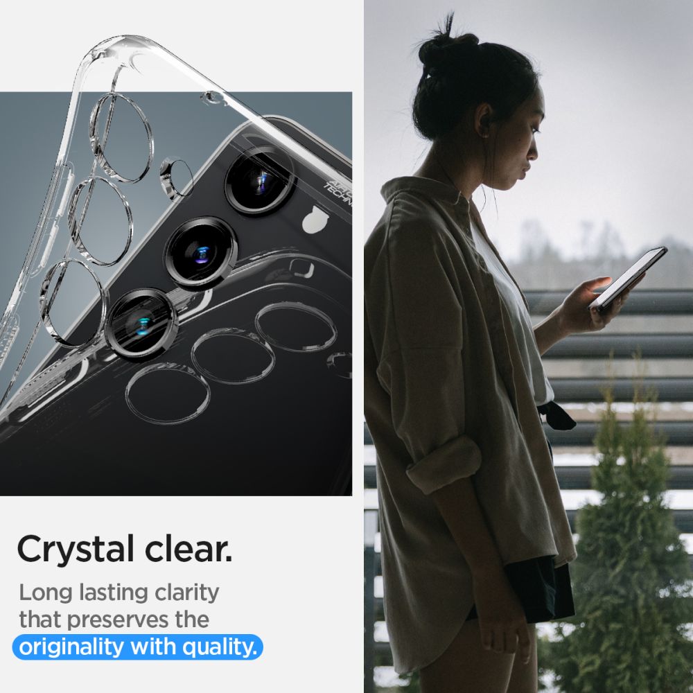 CUSTODIA SPIGEN LIQUID CRYSTAL GALAXY S23 CRYSTAL CLEAR