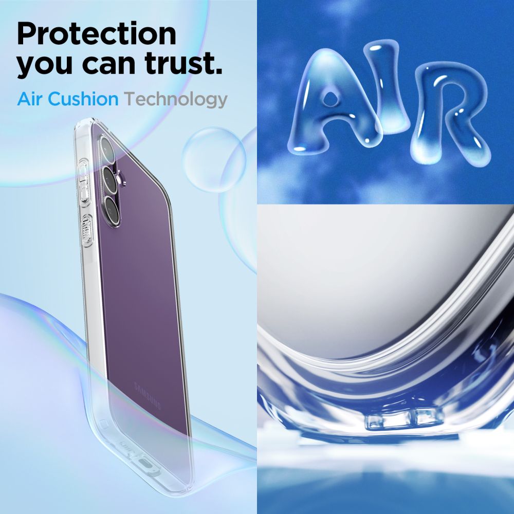 CUSTODIA SPIGEN LIQUID CRYSTAL GALAXY S23 FE CRYSTAL CLEAR