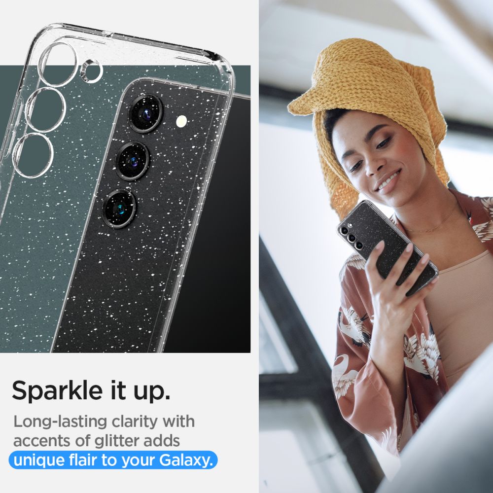 COPERTURA SPIGEN LIQUID CRYSTAL GALAXY S23 GLITTER CRYSTAL