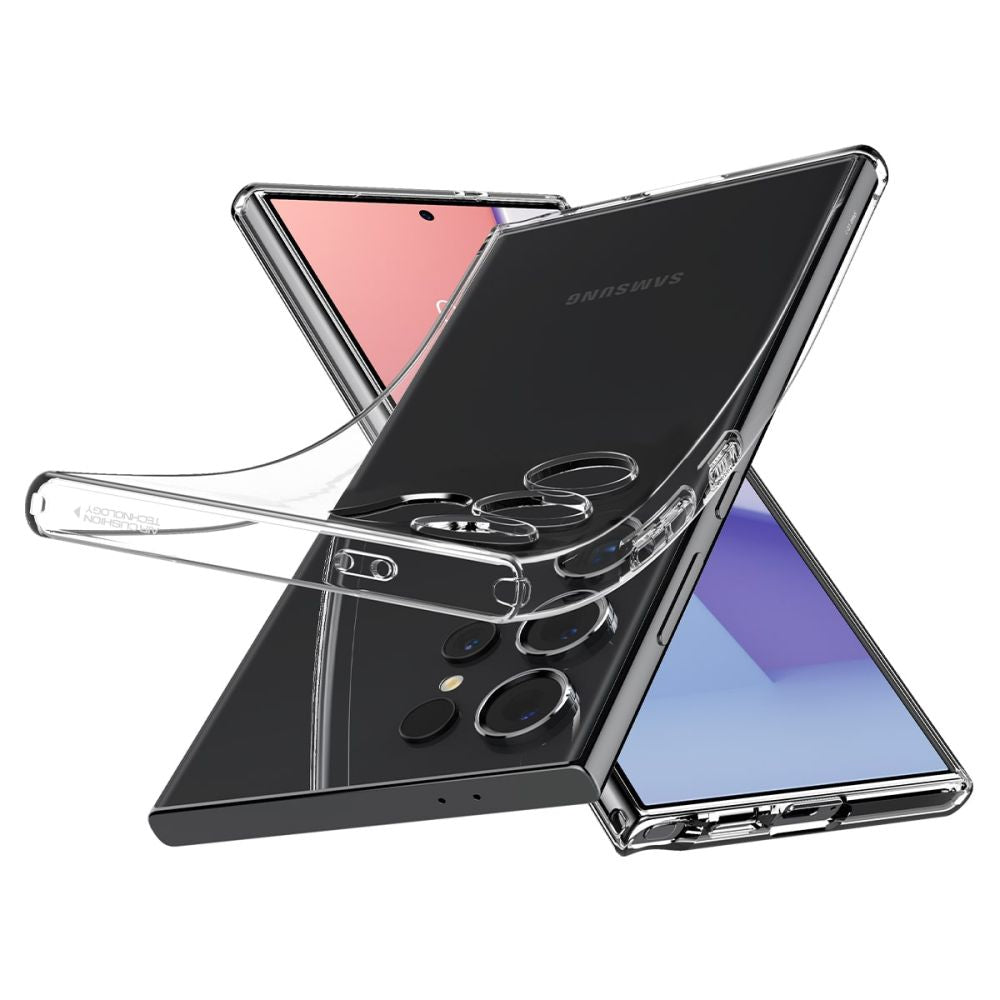 COPERTURA SPIGEN LIQUID CRYSTAL GALAXY S24 ULTRA CRYSTAL CLEAR
