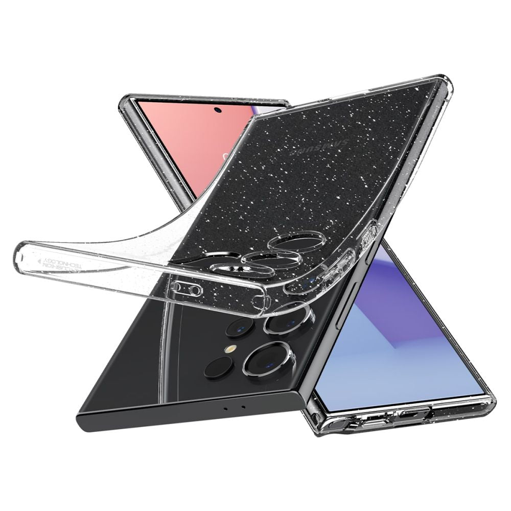 COPERTURA SPIGEN LIQUID CRYSTAL GALAXY S24 ULTRA GLITTER CRYSTAL