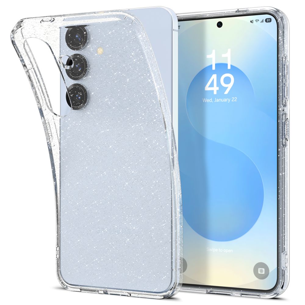 COPERTURA SPIGEN LIQUID CRYSTAL GALAXY S25 GLITTER CRYSTAL