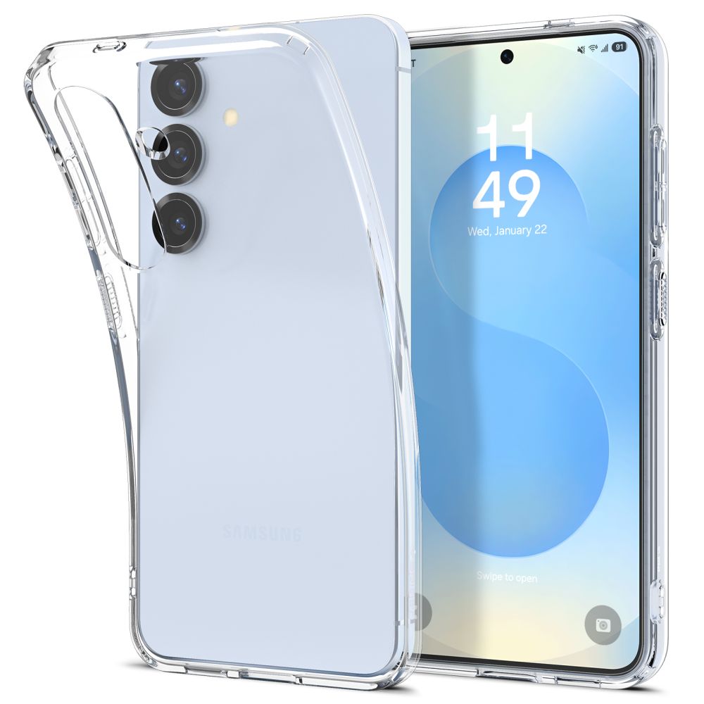 CUSTODIA SPIGEN LIQUID CRYSTAL GALAXY S25+ PLUS CRISTALLO TRASPARENTE