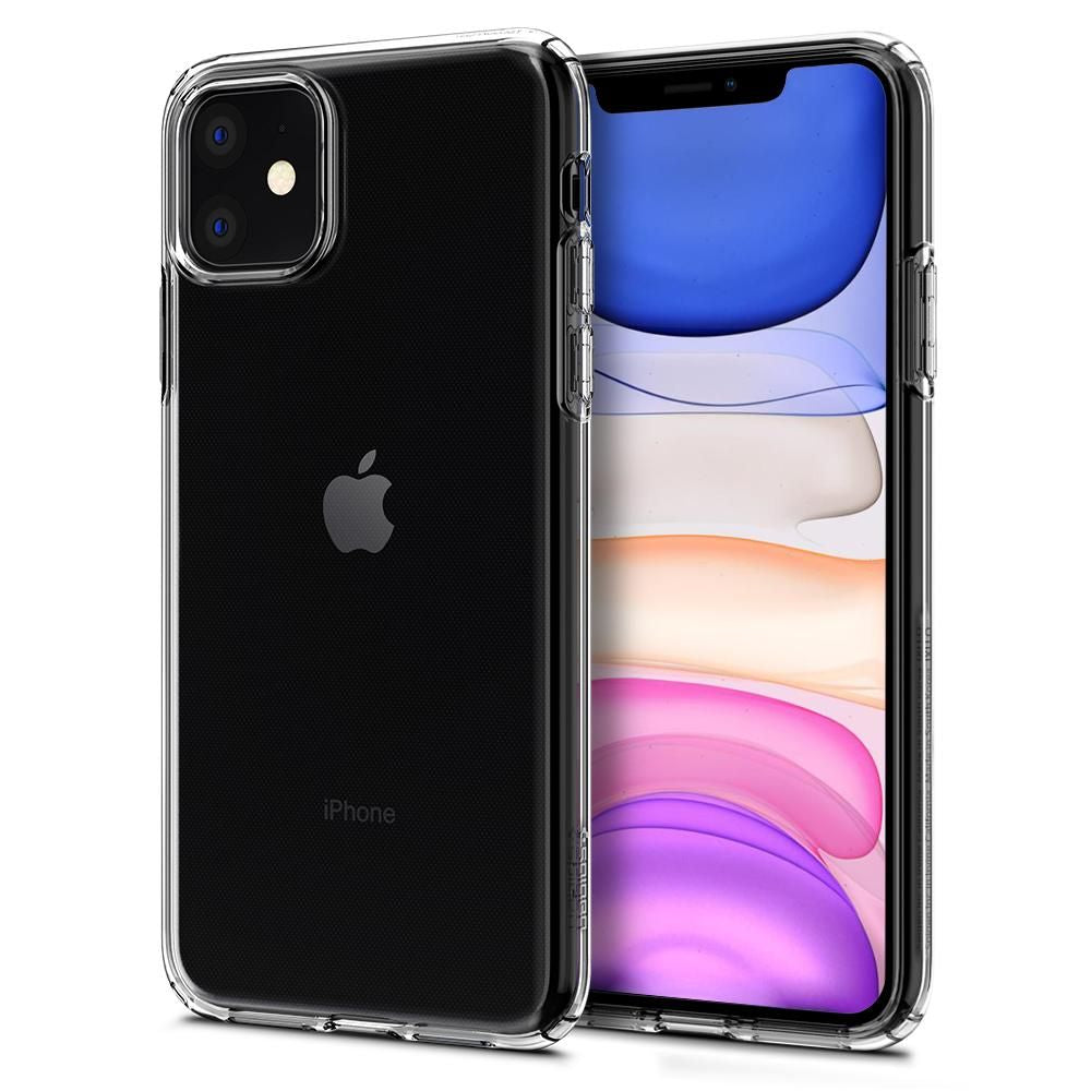 COPERTURA SPIGEN LIQUID CRYSTAL IPHONE 11 CRYSTAL CLEAR