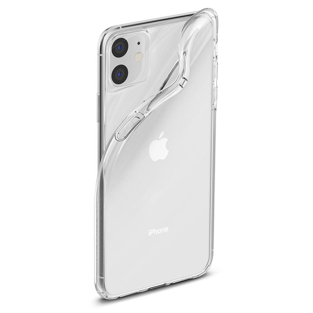COPERTURA SPIGEN LIQUID CRYSTAL IPHONE 11 CRYSTAL CLEAR