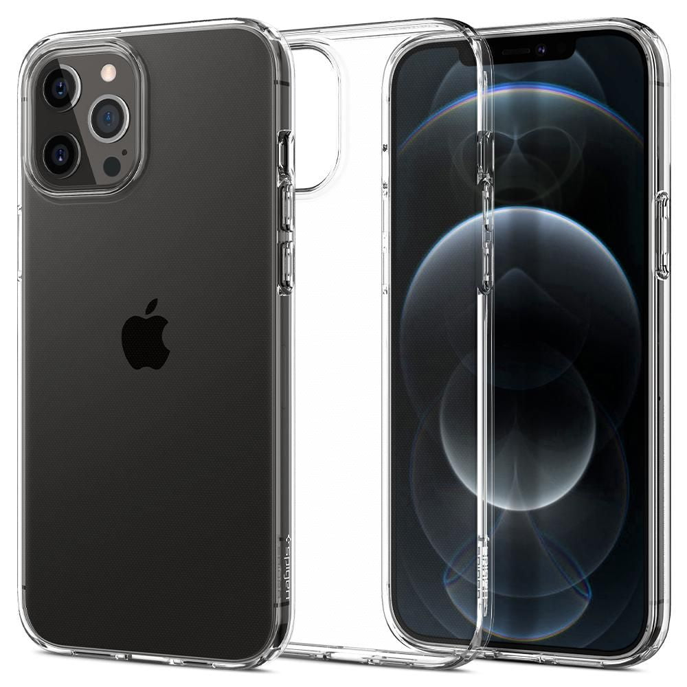COPERTURA SPIGEN LIQUID CRYSTAL IPHONE 12/12 PRO CRYSTAL CLEAR