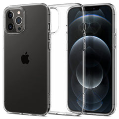 COPERTURA SPIGEN LIQUID CRYSTAL IPHONE 12/12 PRO CRYSTAL CLEAR