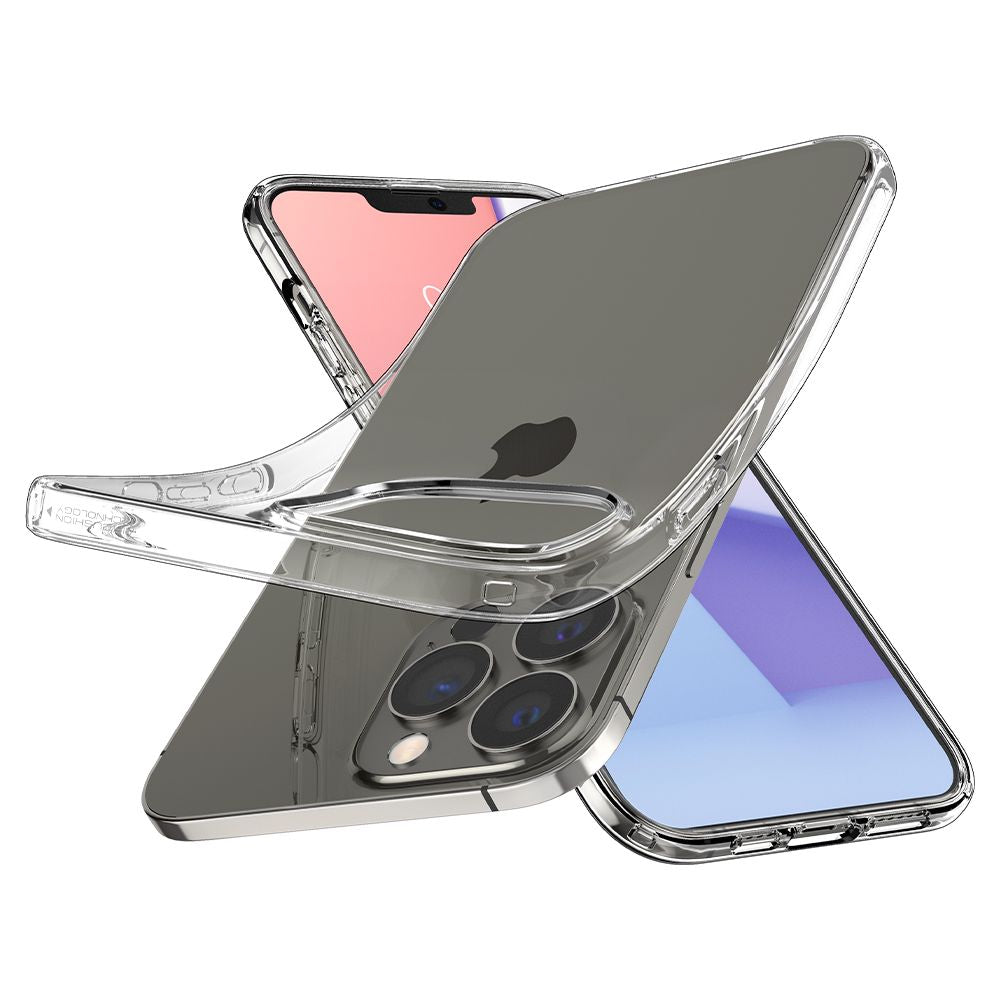 COPERTURA SPIGEN LIQUID CRYSTAL IPHONE 13 PRO CRYSTAL CLEAR