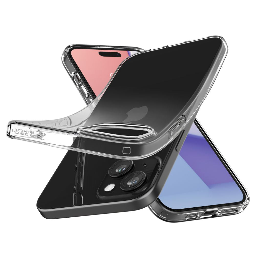 COPERTURA SPIGEN LIQUID CRYSTAL IPHONE 15 PLUS CRYSTAL CLEAR