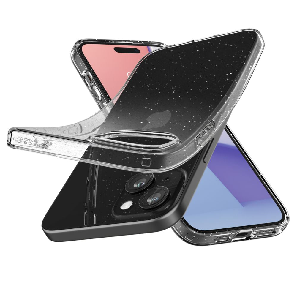COPERTURA SPIGEN LIQUID CRYSTAL IPHONE 15 PLUS GLITTER CRYSTAL