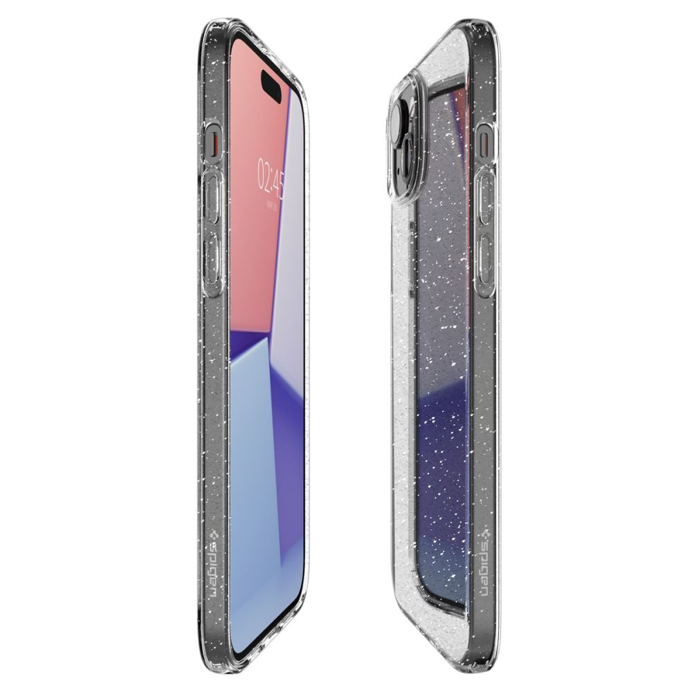 COPERTURA SPIGEN LIQUID CRYSTAL IPHONE 15 PLUS GLITTER CRYSTAL