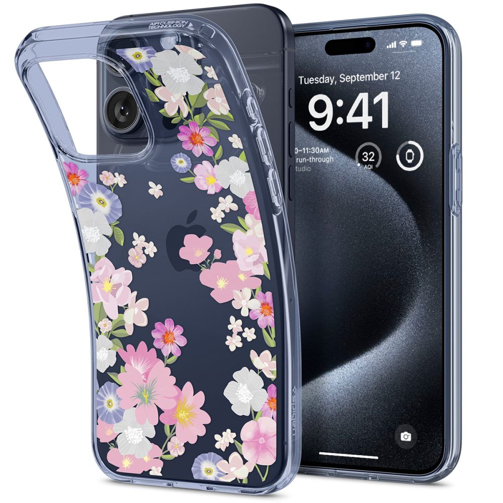 COPERTURA SPIGEN LIQUID CRYSTAL IPHONE 15 PRO BLOSSOM
