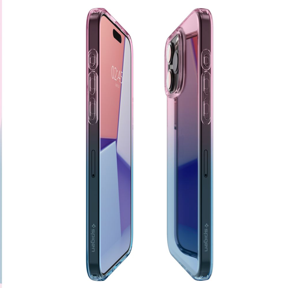 COPERTURA SPIGEN LIQUID CRYSTAL IPHONE 15 PRO GRADATION PINK
