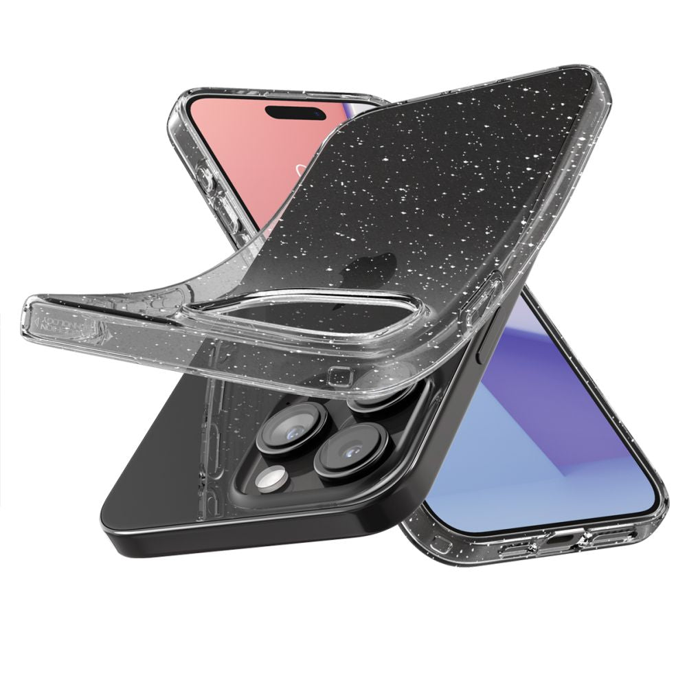 COPERTURA SPIGEN LIQUID CRYSTAL IPHONE 15 PRO MAX GLITTER CRYSTAL