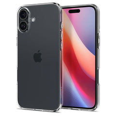 CUSTODIA SPIGEN LIQUID CRYSTAL IPHONE 16 CRYSTAL CLEAR