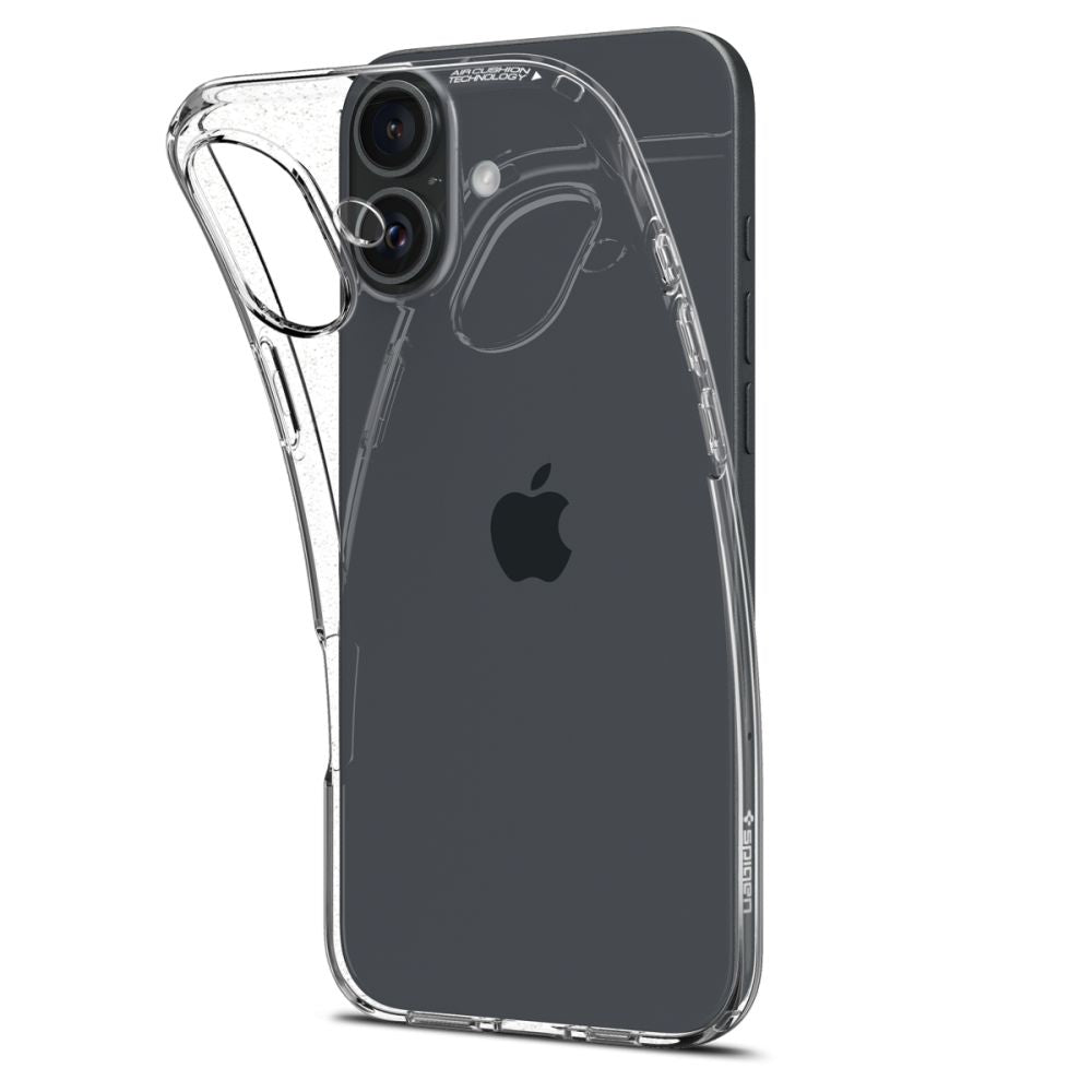 CUSTODIA SPIGEN LIQUID CRYSTAL IPHONE 16 CRYSTAL CLEAR