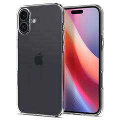 COPERTURA SPIGEN LIQUID CRYSTAL IPHONE 16 PLUS CRYSTAL CLEAR