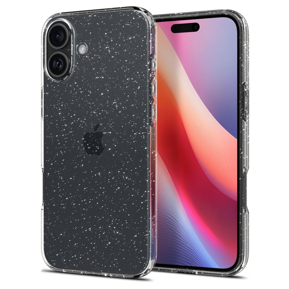 COPERTURA SPIGEN LIQUID CRYSTAL IPHONE 16 PLUS GLITTER CRYSTAL