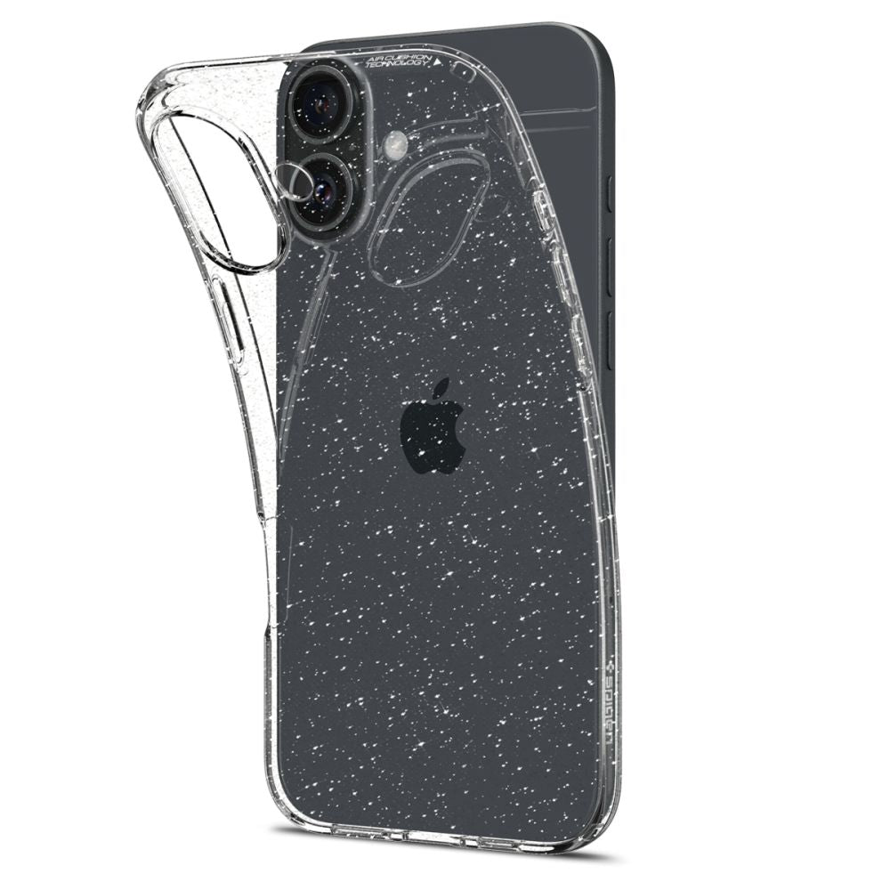 COPERTURA SPIGEN LIQUID CRYSTAL IPHONE 16 PLUS GLITTER CRYSTAL