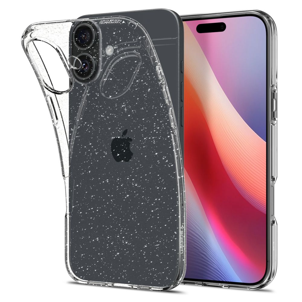 COPERTURA SPIGEN LIQUID CRYSTAL IPHONE 16 PLUS GLITTER CRYSTAL