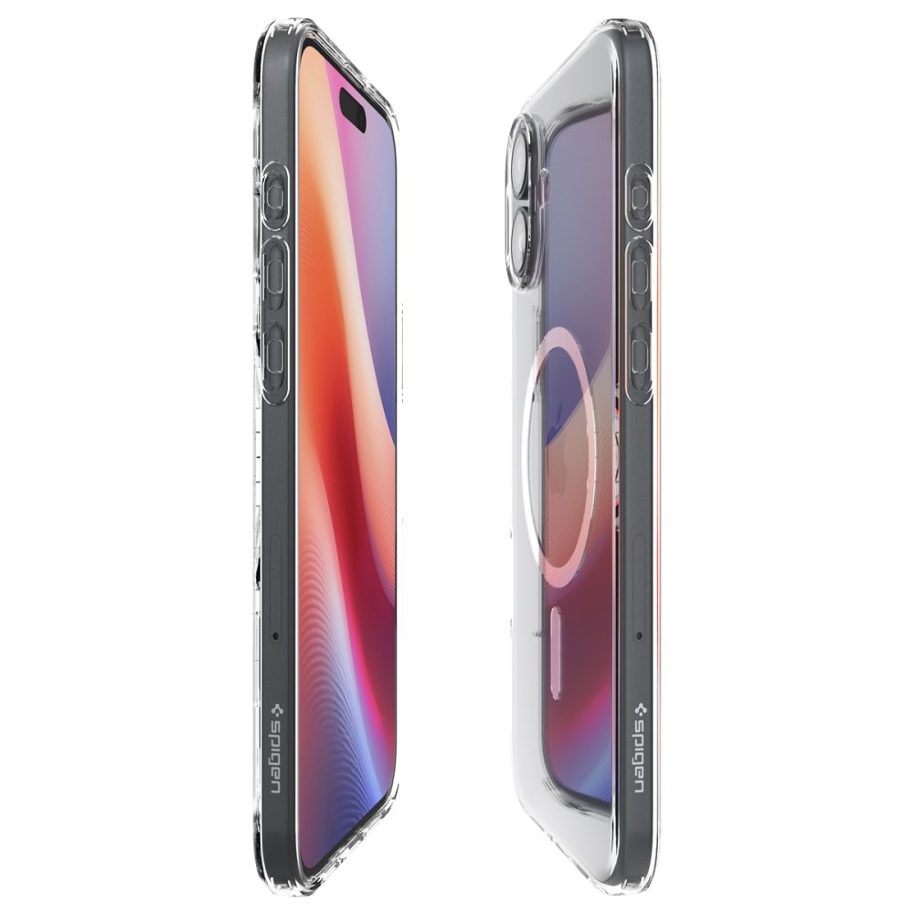 COPERTURA SPIGEN LIQUID CRYSTAL MAG MAGSAFE IPHONE 16 TRASPARENTE