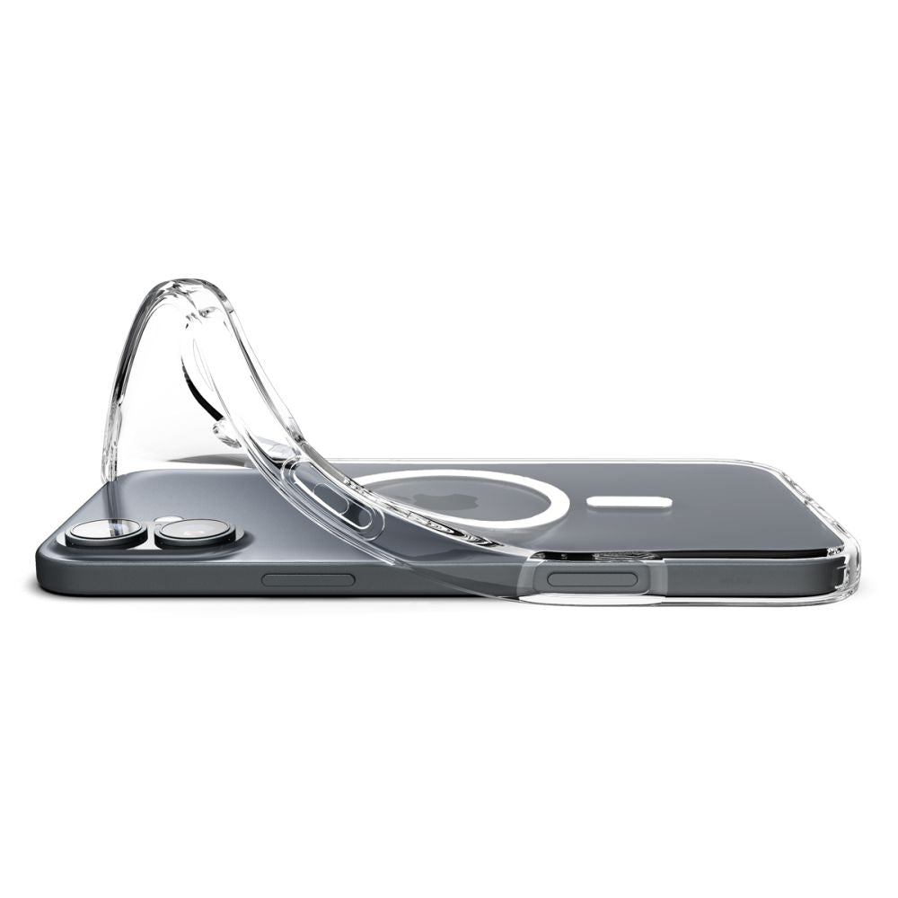 COPERTURA SPIGEN LIQUID CRYSTAL MAG MAGSAFE IPHONE 16 PLUS TRASPARENTE