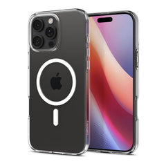 COPERTURA SPIGEN LIQUID CRYSTAL MAG MAGSAFE IPHONE 16 PRO TRASPARENTE
