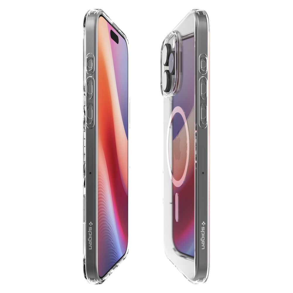 COPERTURA SPIGEN LIQUID CRYSTAL MAG MAGSAFE IPHONE 16 PRO TRASPARENTE