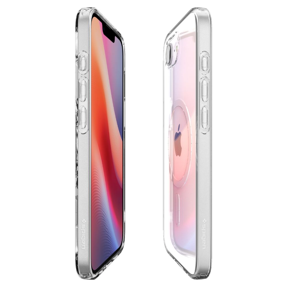 COPERTURA SPIGEN LIQUID CRYSTAL MAG MAGSAFE IPHONE 16E TRASPARENTE