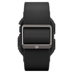 CINTURINO CON CASE PROTETTIVO PER APPLE WATCH 4 / 5 / 6 / 7 / 8 / 9 / SE 44 / 45 MM SPIGEN LITE FIT "PRO" NERO OPACO