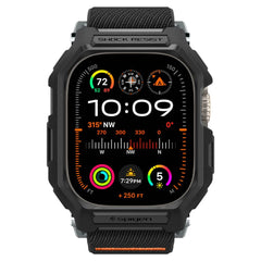 CINTURINO CON CASE PROTETTIVO SPIGEN LITE FIT "PRO" APPLE WATCH ULTRA 49 MM NERO OPACO