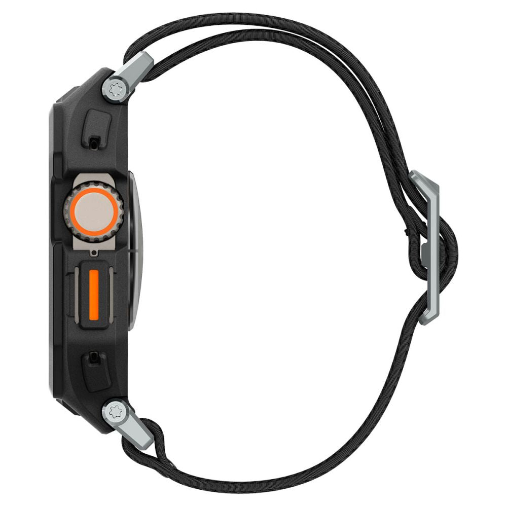 CINTURINO CON CASE PROTETTIVO SPIGEN LITE FIT "PRO" APPLE WATCH ULTRA 49 MM NERO OPACO