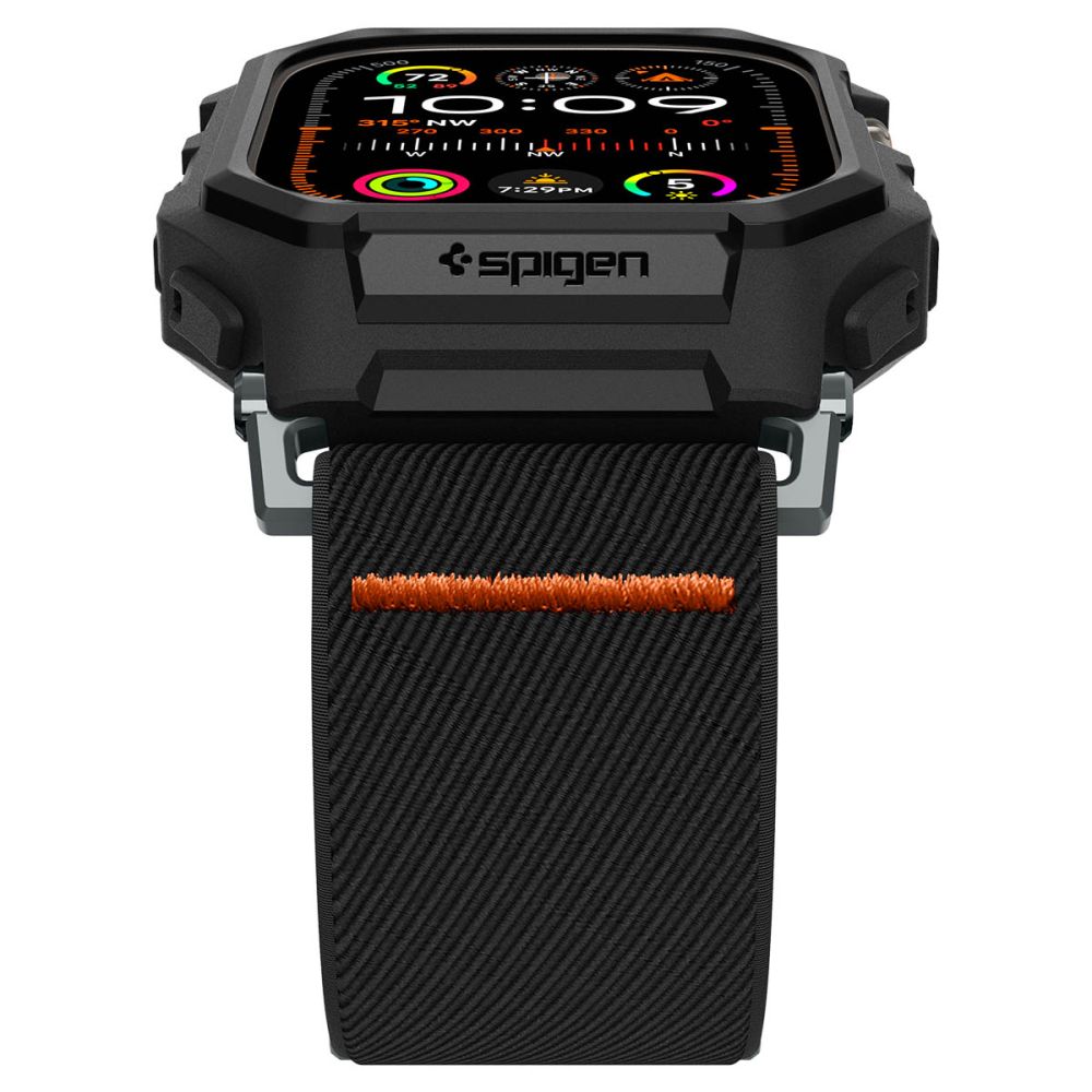 CINTURINO CON CASE PROTETTIVO SPIGEN LITE FIT "PRO" APPLE WATCH ULTRA 49 MM NERO OPACO