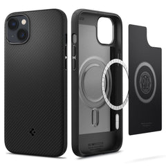 COPERTURA SPIGEN MAG ARMOR IPHONE 14 PLUS NERO OPACO