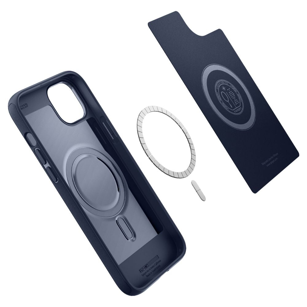 COPERTURA SPIGEN MAG ARMOR IPHONE 14 PLUS BLU NAVY