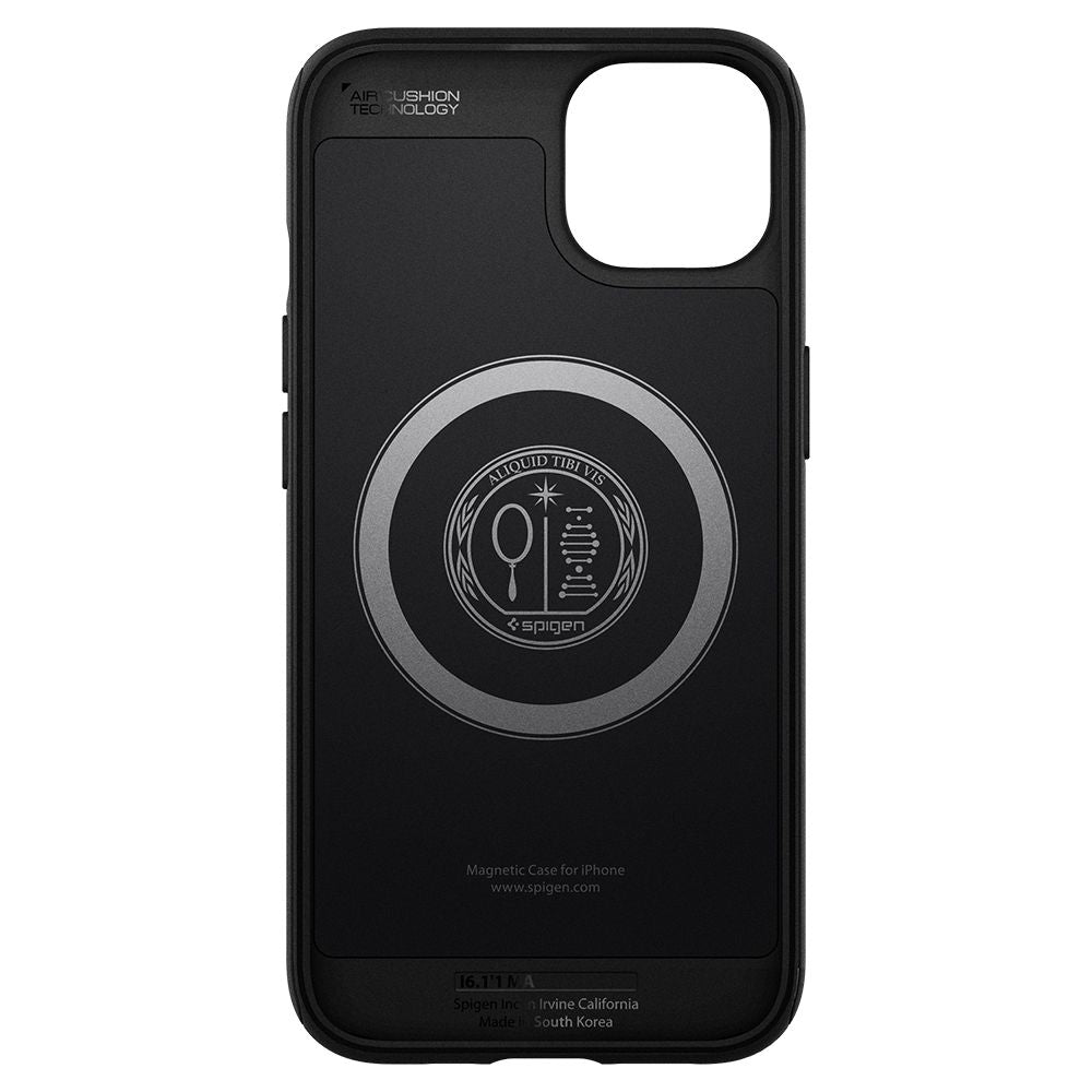COPERTURA SPIGEN MAG ARMOR MAGSAFE IPHONE 13 NERO OPACO