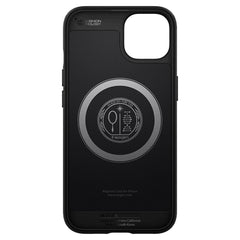 COPERTURA SPIGEN MAG ARMOR MAGSAFE IPHONE 13 NERO OPACO