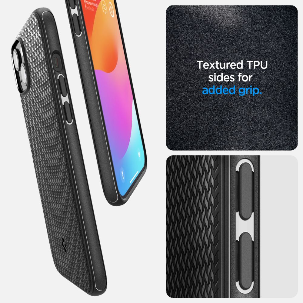 COPERTURA SPIGEN MAG ARMOR MAGSAFE IPHONE 15 NERO OPACO