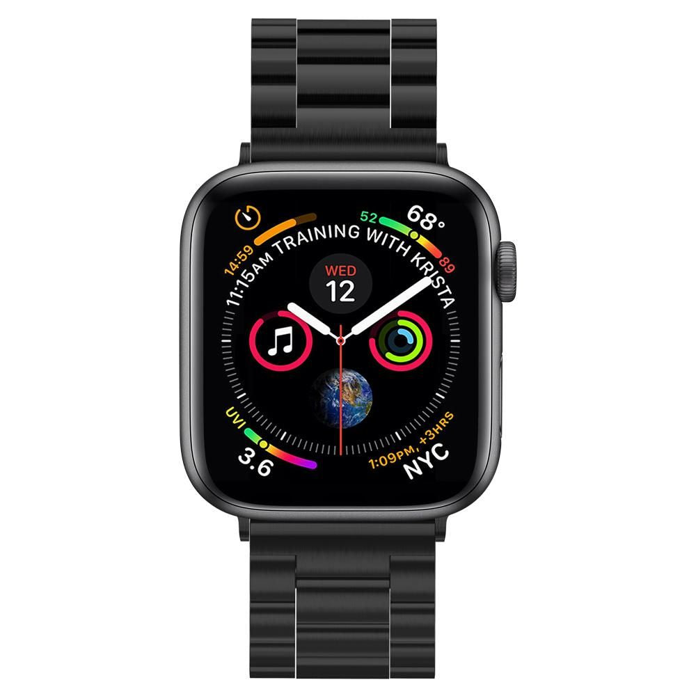 CINTURINO SPIGEN MODERN FIT PER APPLE WATCH 6 / 7 / 8 / 9 / 10 / SE / ULTRA 1 / 2 (44 / 45 / 46 / 49 MM) NERO
