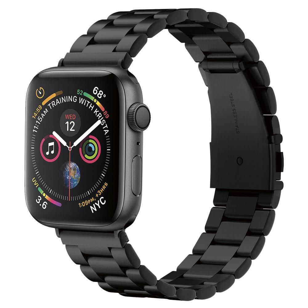 CINTURINO SPIGEN MODERN FIT PER APPLE WATCH 6 / 7 / 8 / 9 / 10 / SE / ULTRA 1 / 2 (44 / 45 / 46 / 49 MM) NERO