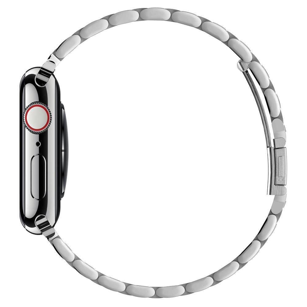 CINTURINO SPIGEN MODERN FIT PER APPLE WATCH 6 / 7 / 8 / 9 / 10 / SE / ULTRA 1 / 2 (44 / 45 / 46 / 49 MM) ARGENTO