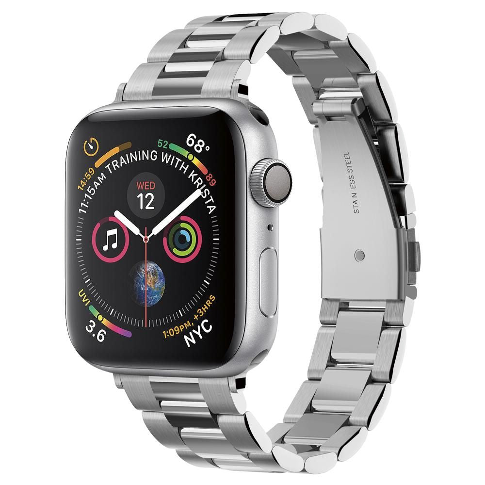 CINTURINO SPIGEN MODERN FIT PER APPLE WATCH 6 / 7 / 8 / 9 / 10 / SE (40 / 41 / 42 MM) ARGENTO
