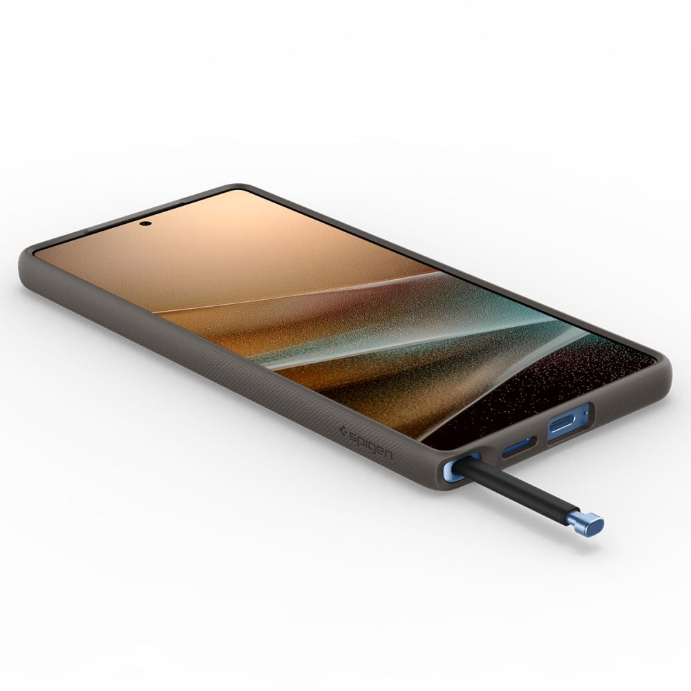 COPERTURA SPIGEN NANO POP MAG MAGSAFE GALAXY S25 ULTRA PAPAYA GRIGIO