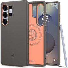 COPERTURA SPIGEN NANO POP MAG MAGSAFE GALAXY S25 ULTRA PAPAYA GRIGIO