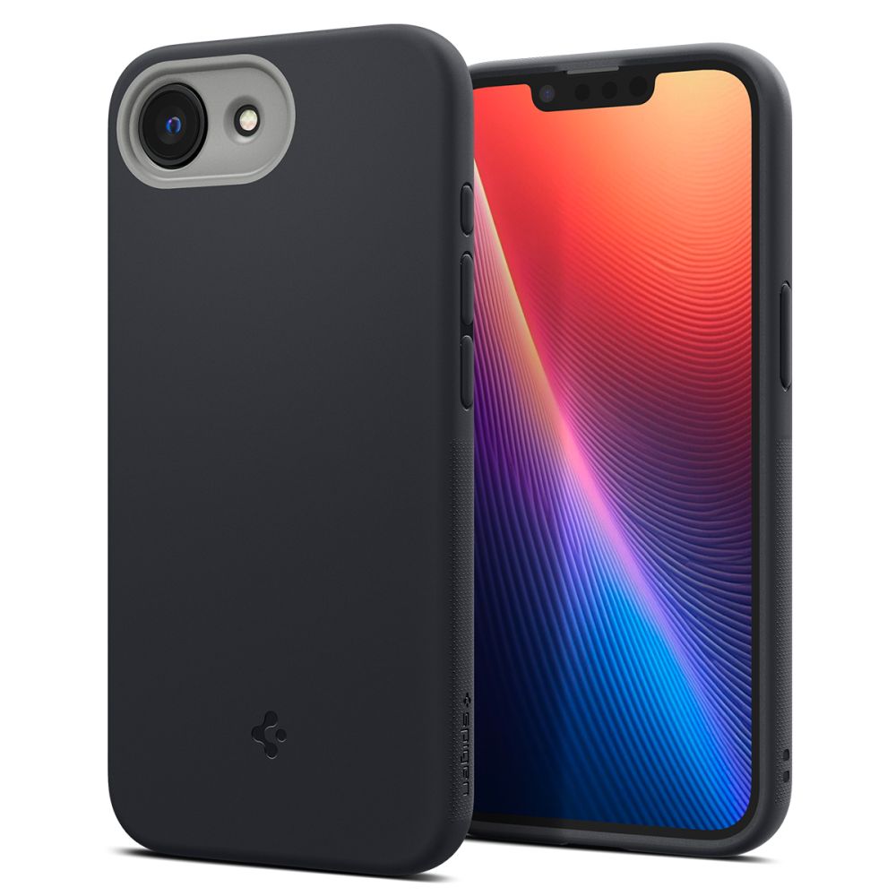 COPERTURA SPIGEN NANO POP MAG MAGSAFE IPHONE 16E NERO SESAMO